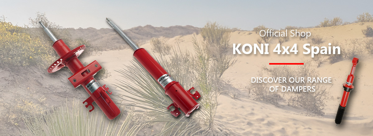 Specialists in shock absorbers for 4x4s, vans, and motorhomes. Koni 4x4 SPAIN.